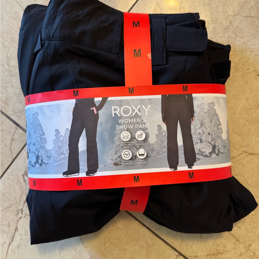 Roxy Women's Black Snow Pants